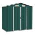 Șopron de grădină, gri, 205 x 129 x 183, oțel galvanizat  GartenMobel Dekor