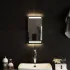 Oglindă de baie cu LED, 40x90 cm GartenMobel Dekor