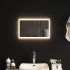 Oglindă de baie cu LED, 90x60 cm GartenMobel Dekor