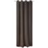 Draperii opace cu inele metalice, 2 buc., maro, 135 x 245 cm GartenMobel Dekor
