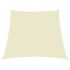 Parasolar, crem, 3/5x4 m, țesătură oxford, trapez GartenMobel Dekor
