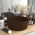Chiuvetă baie lux verde închis mat 40x15 cm ceramică rotund GartenMobel Dekor