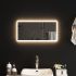 Oglindă de baie cu LED, 90x60 cm GartenMobel Dekor
