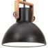 Lampă suspendată industrială, negru, 30 cm, 25 W, E27, rotund GartenMobel Dekor