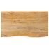 Blat de masă contur organic 160x20x3,8 cm lemn masiv de mango GartenMobel Dekor