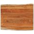 Blat masă 70x40x3,8 cm dreptunghiular lemn acacia margine vie GartenMobel Dekor