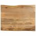 Blat masă cu margini, 110x60x3,8 cm, lemn masiv mango GartenMobel Dekor