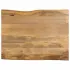 Blat masă cu margini, 90x60x3,8 cm, lemn masiv mango  GartenMobel Dekor