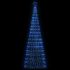 Pom de Crăciun LED 550 LED-uri Albastru 304 cm GartenMobel Dekor