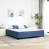 Saltea cu arcuri pocket Crem 180x200x20 cm Medie Fermă Textil GartenMobel Dekor