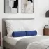 Perne Bolster 2 pcs Roz Ø 15 x 40 cm Țesătură din corduroy GartenMobel Dekor