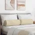 Perne Bolster 2 pcs Gri închis Ø 25 x 70 cm țesătură GartenMobel Dekor