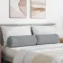 Perne Bolster 2 pcs Gri închis Ø 25 x 70 cm țesătură GartenMobel Dekor