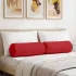 Perne Bolster 2 pcs Gri închis Ø 25 x 70 cm țesătură GartenMobel Dekor