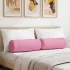 Perne Bolster 2 pcs Gri închis Ø 25 x 70 cm țesătură GartenMobel Dekor
