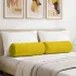 Perne Bolster 2 pcs Albastru Poliție Ø 25 x 70 cm GartenMobel Dekor