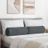 Perne Bolster 2 pcs Albastru Poliție Ø 25 x 70 cm GartenMobel Dekor