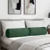 Perne Bolster 2 pcs albastru Ø 25 x 70 cm Țesătură din corduroy GartenMobel Dekor