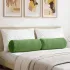 Perne Bolster 2 pcs Albastru Poliție Ø 25 x 70 cm GartenMobel Dekor