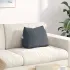 Perna pentru spate Gri închis 45 x 20 x 35 cm GartenMobel Dekor