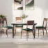 Perne de Șezut 4 pcs Verde deschis 40 x 40 x 3 cm Catifea GartenMobel Dekor