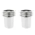 Recipiente Gastronorm 12 buc. GN 1/6 100 mm oțel inoxidabil  GartenMobel Dekor