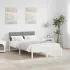 Cadru de pat Maroniu și taupe 120 x 190 cm Lemn masiv de pin GartenMobel Dekor