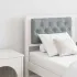 Tăblie cap Altele maro și gri închis 140 cm Lemn masiv de pin GartenMobel Dekor
