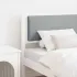 Tăblie cap Altele Alb 100 cm Lemn masiv de pin GartenMobel Dekor