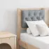 Tăblie cap Altele maro și gri închis 135 cm Lemn masiv de pin GartenMobel Dekor