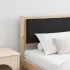 Tăblie cap Altele Alb 180 cm Lemn masiv de pin GartenMobel Dekor