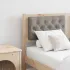 Tăblie cap Altele maro și gri închis 150 cm Lemn masiv de pin GartenMobel Dekor