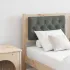 Tăblie cap Altele maro și gri închis 200 cm Lemn masiv de pin GartenMobel Dekor