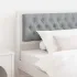 Tăblie cap Altele maro și gri închis 100 cm Lemn masiv de pin GartenMobel Dekor