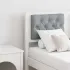 Tăblie cap Altele maro și gri închis 135 cm Lemn masiv de pin GartenMobel Dekor