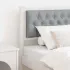 Tăblie cap Altele maro și gri închis 80 cm Lemn masiv de pin GartenMobel Dekor
