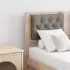 Tăblie cap Altele maro și gri închis 120 cm Lemn masiv de pin GartenMobel Dekor