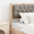 Tăblie cap Altele maro și gri închis 90 cm Lemn masiv de pin GartenMobel Dekor