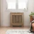Capac pentru radiator Stejar fumuriu 78 x 19 x 81,5 cm GartenMobel Dekor