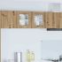 Dulap suspendat cu raft Riga Stejar Artizanal 40 x 31 x 40 cm GartenMobel Dekor