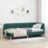 Cadru de pat colțar cu headboard Roșu Vin 80 x 200 cm țesătură GartenMobel Dekor