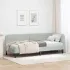 Cadru de pat colțar cu headboard albastru 80 x 200 cm Catifea GartenMobel Dekor
