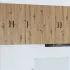 Dulap suspendat de bucătărie Stejar fumuriu 40 x 31 x 80 cm GartenMobel Dekor