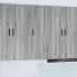 Dulap suspendat de bucătărie Stejar închis 30 x 31 x 100 cm GartenMobel Dekor
