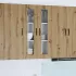 Dulap suspendat de bucătărie Stejar închis 60 x 31 x 100 cm GartenMobel Dekor