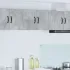 Dulap suspendat de bucătărie Gri din beton 30 x 31 x 40 cm GartenMobel Dekor