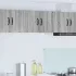 Dulap suspendat de bucătărie Gri din beton 30 x 31 x 40 cm GartenMobel Dekor