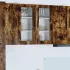 Dulap suspendat de bucătărie 2 pcs Lemn Vechi 40 x 31 x 80 cm GartenMobel Dekor