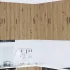 Dulap suspendat de bucătărie Stejar închis 57 x 57 x 100 cm GartenMobel Dekor