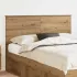 Tăblie cap cu headboard Stejar Sonoma 150 cm Lemn compozit GartenMobel Dekor